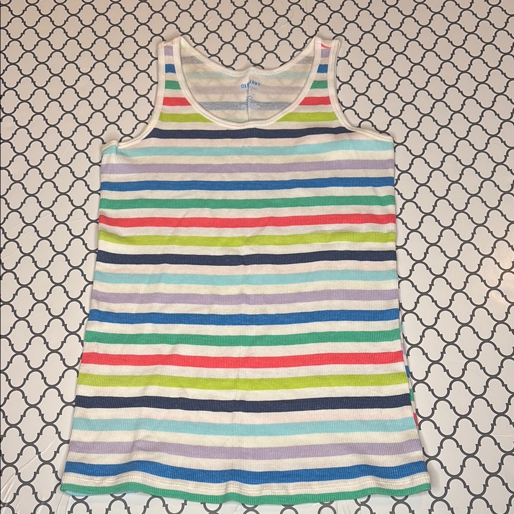 Colorful Striped Tank Top